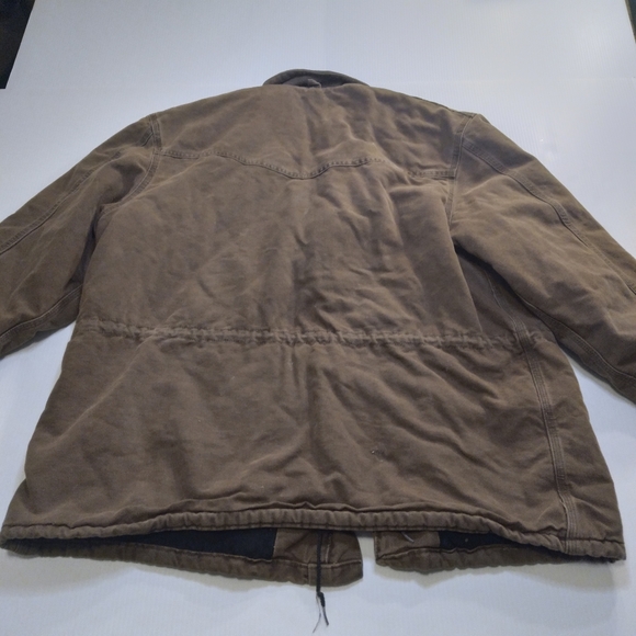 Vintage Union Made Carhartt Jacket double two way zipper 1999 Sz X Large - Picture 2 of 16